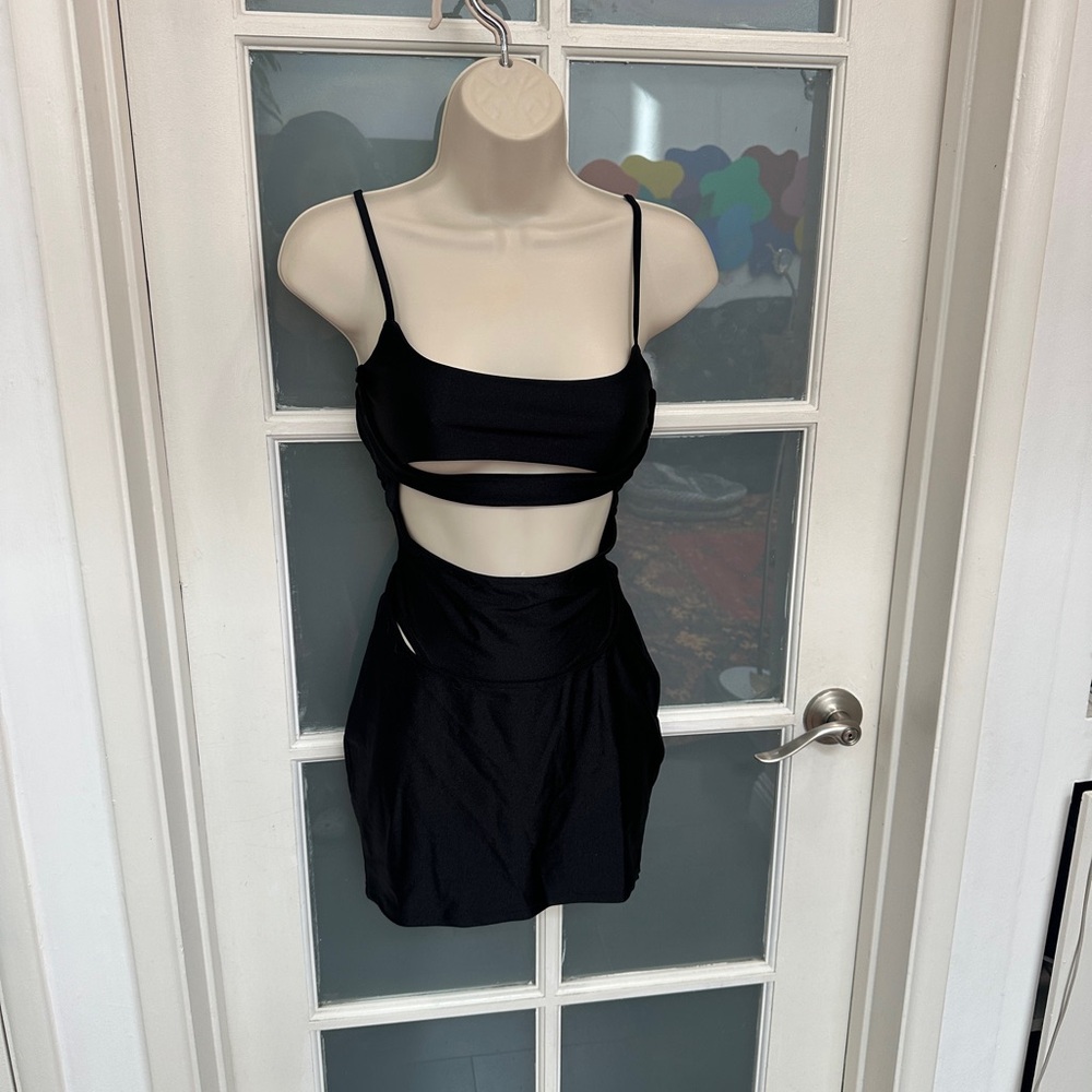 Black Cutout Dress